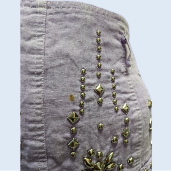 SOLD - Lavender Western Midi Skirt VTG S - Picture 8 of 9